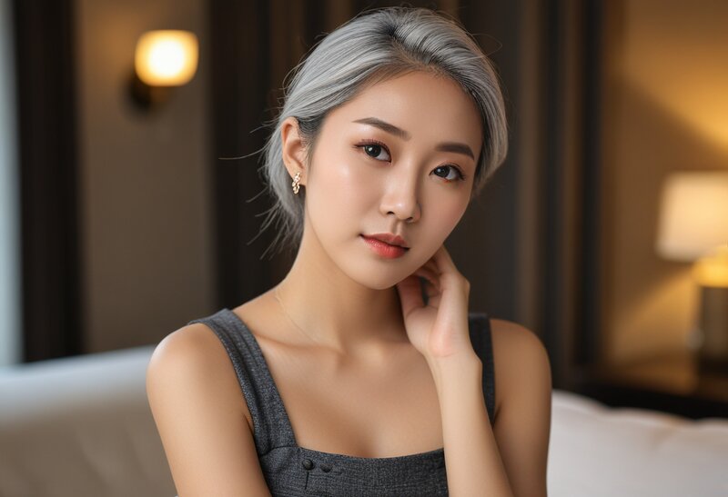 夏日的海风与她